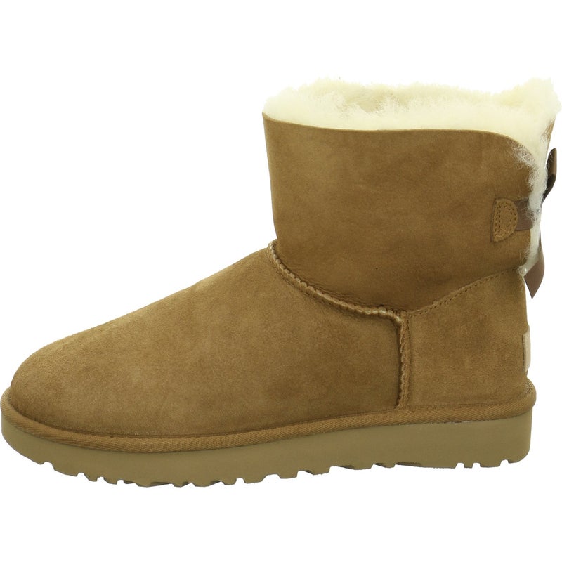 UGG Women's Mini Bailey Bow Ii Boot, Chestnut, 05 - Image 3